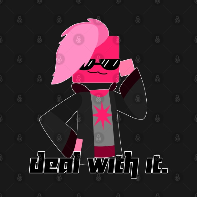 Cubonic says "Deal with it" by Ashton Waltz