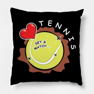 I Love Tennis Pillow