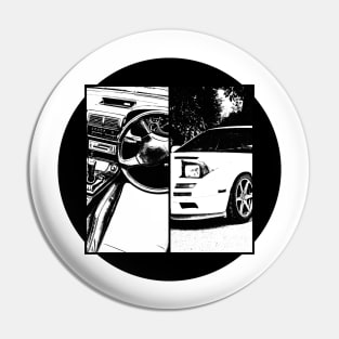 MAZDA RX-7 FC Black 'N White 5 Pin