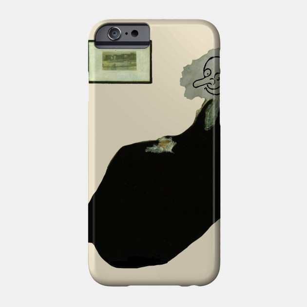 Whistler S Mother Mr Bean Phone Case Teepublic Uk