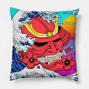 SAMURAI WAVES Pillow
