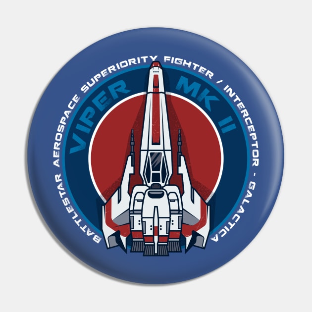 Battlestar Viper MKII Pin by redwane