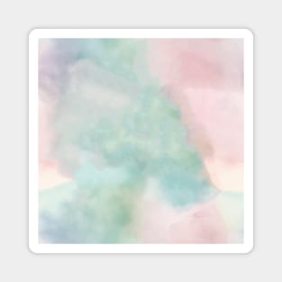 Colorful Watercolor Pattern - 05 Magnet