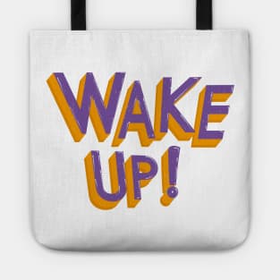 Wake Me Up in Aesthetic Tote