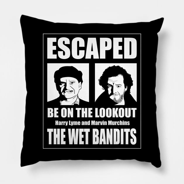 The Wet Bandits have Escaped Pillow by Meta Cortex