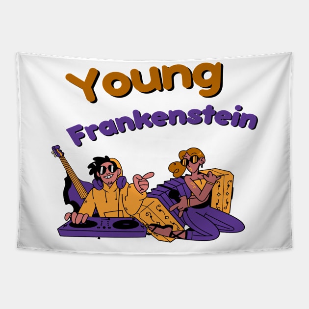 Young frankenstein - Best Vintage 90s Tapestry by 2 putt duds