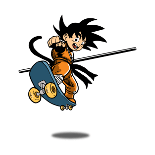 Young Goku Skater T-Shirt