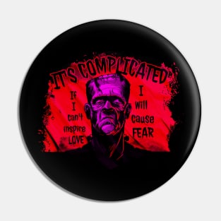 Frankenstein - Monsters - Love and Hate - Inspire Love Pin