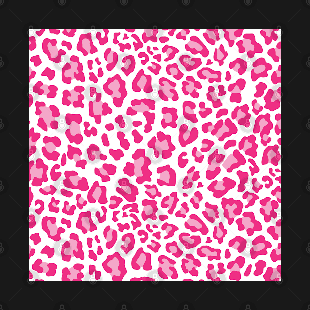 Pink Leopard Print by CraftyCatz