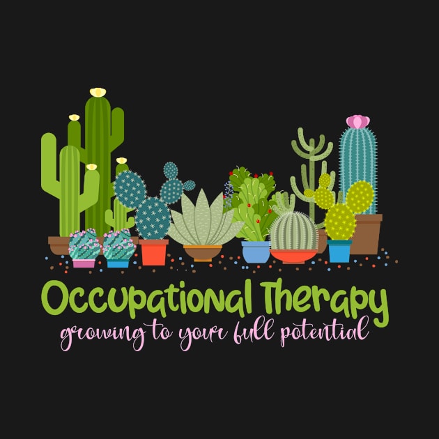 Occupational Therapy Pediatric Therapist OT Month Cute Plant by Dianeursusla Clothes