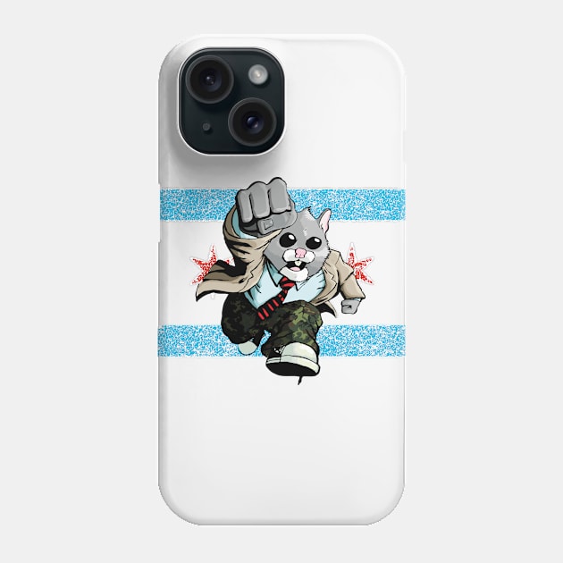 Hamster Rage Chicago Phone Case by hamsterrage