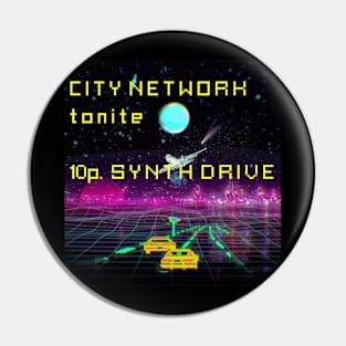 City Network: Synthdrive Pin