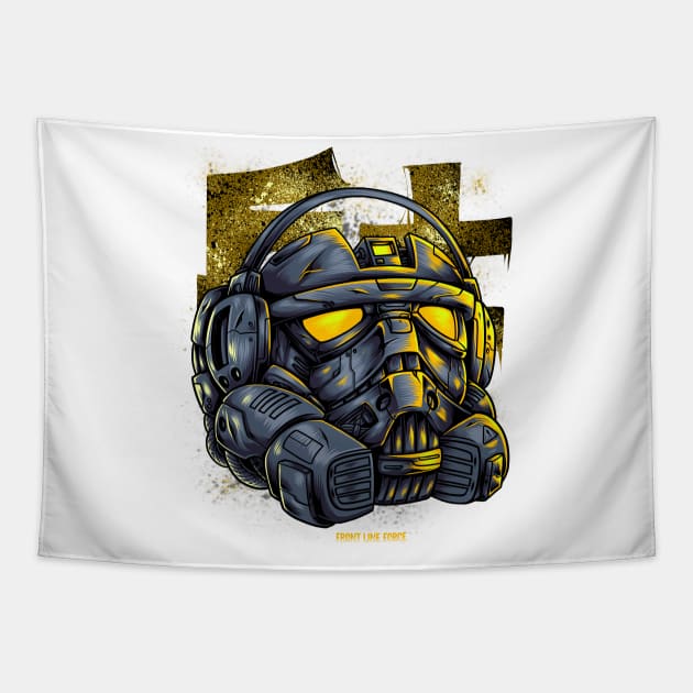 Stromtrooper Machine Tapestry by FUJHINE