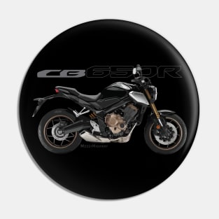 Honda CB650R 19 black, sl Pin