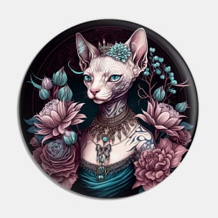 Majestic Tattoo Sphynx Goddess Pin