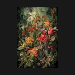 A.I. Gardens :: Sampling Masters :: Ernst Haeckel + Rembrandt T-Shirt