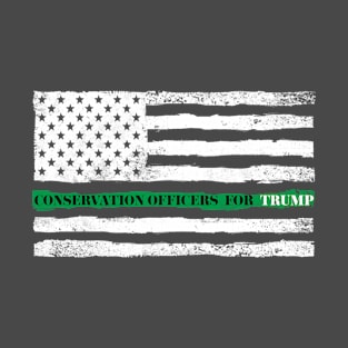 Thin Green Line Conservation Officers For TRUMP T-Shirt