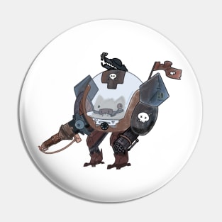 The Mecha Kitty Pin