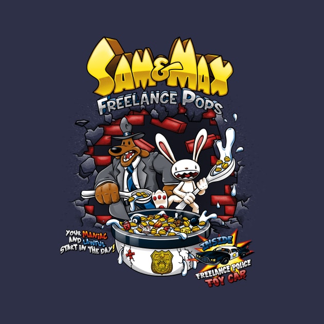 Sam & Max Freelance Pops by crula