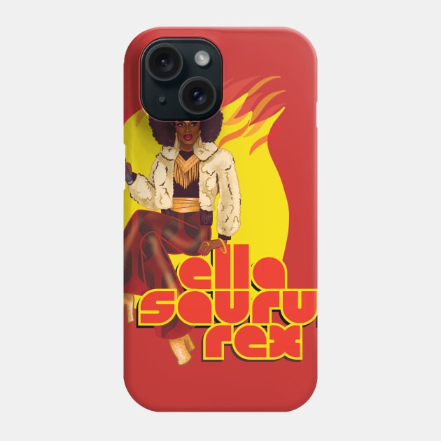 Cleopatra Ella Rex Phone Case by Ella Rex