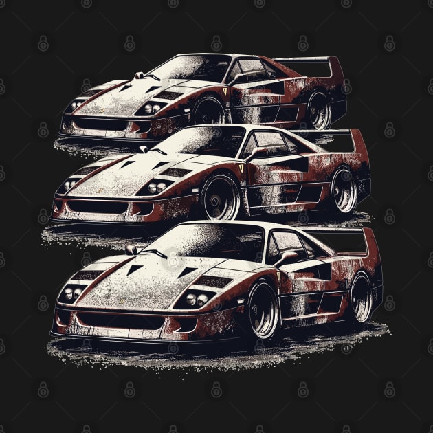 Ferrari F40 by Vehicles-Art