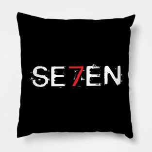 SE7EN CLASSIC HORROR THRILLER MOVIE Pillow