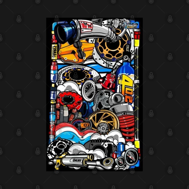 Race Car Shirts | Vintage Car Shirts by YT-Penguin