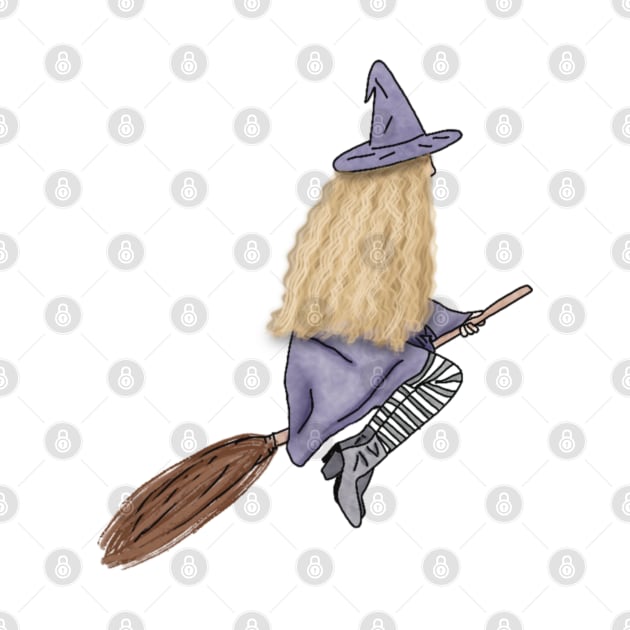 Broom Witch by piscoletters