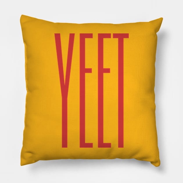 Yeet Meme Culture Pillow by poppoplover