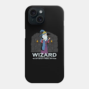 D20 Roleplay Character - Wizard Phone Case