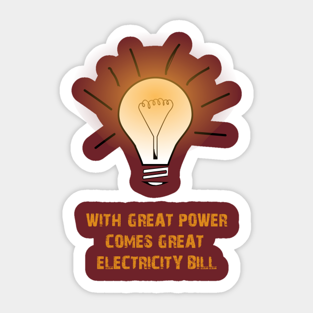 Electricity - Electricity - Sticker