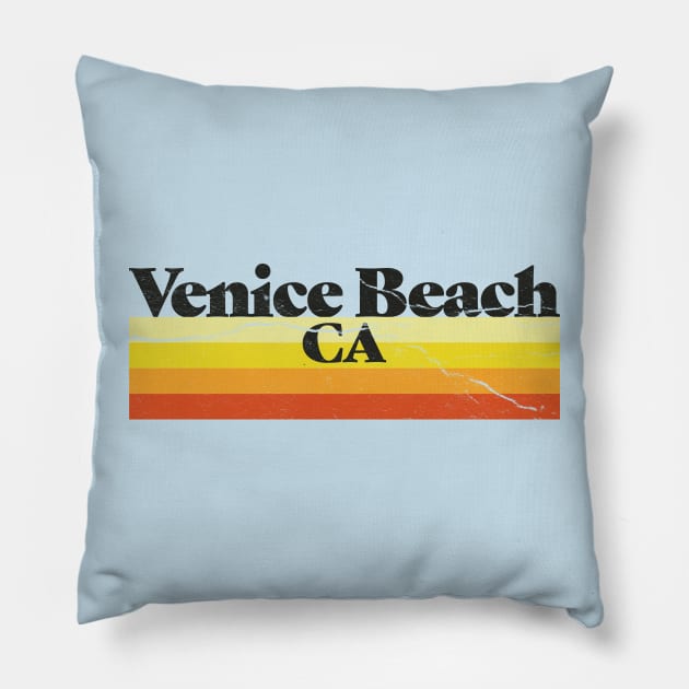 venice-beach Pillow by lisiousmarcels