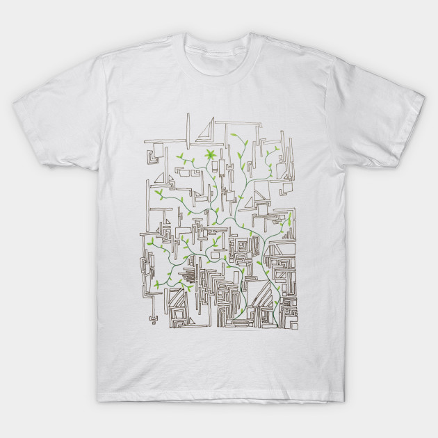 Overrun City Urban T Shirt Teepublic Uk