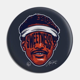 Walter Payton Chicago Player Silhouette Pin