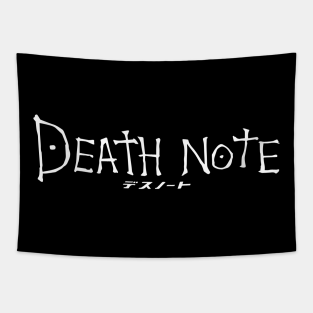 The Death Note Book Tapestries Teepublic