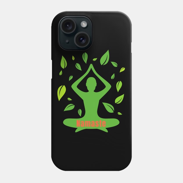 Namaste Phone Case by MtWoodson