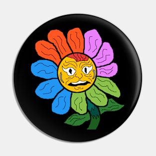 colorful strange alien flower Pin