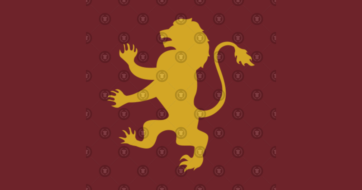 Gryffindor Lion From Harry Potter Gryffindor T Shirt Teepublic