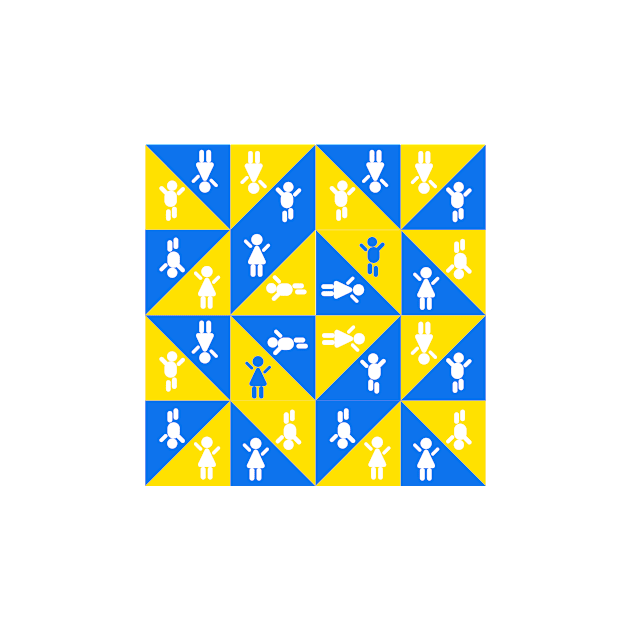 save Ukraine by noke pattern