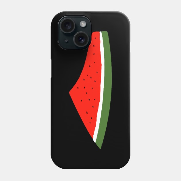 Palestine Flag Watermelon Phone Case by Zimmermanr Liame