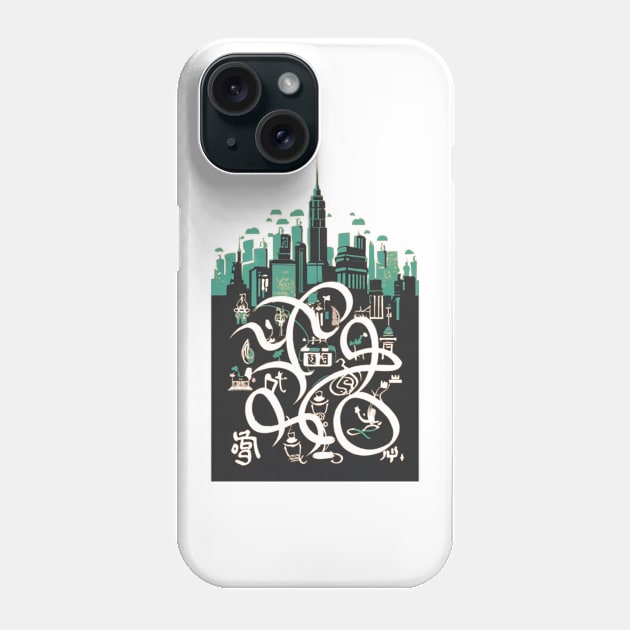 BEAUTIFUL CITY Phone Case by HENZIK