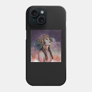 Larman Clamor - "She Was Born A Sorceress" Phone Case