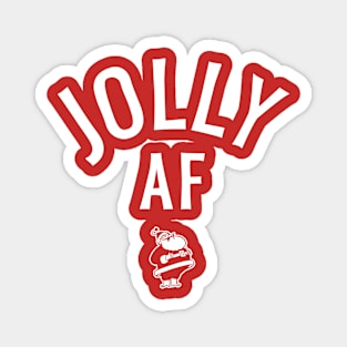 Jolly AF (Christmas) Magnet