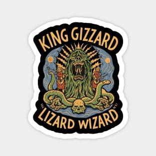 King Gizzard And The Lizard Wizard Magnet