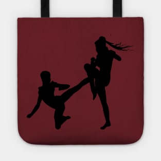 Ninja woman Tote