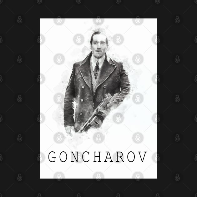 GONCHAROV watercolor movie poster by Ryan Rad