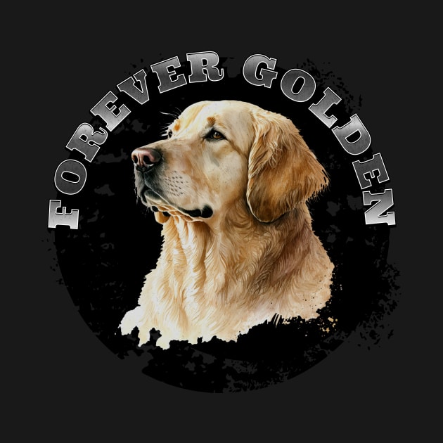 Funny Golden Retriever by MEWRCH