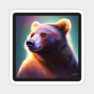 Colorful bear Magnet