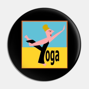 y is for Yoga Pin