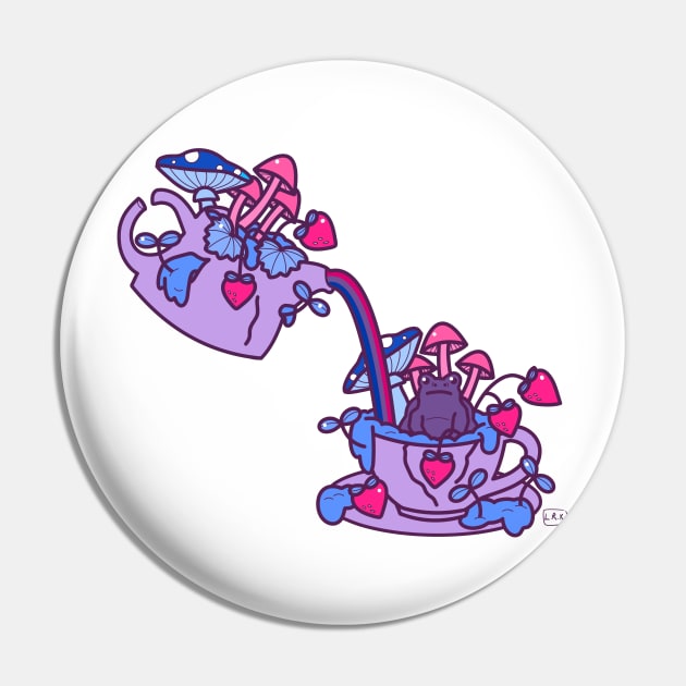 Bisexual Mossy Tea Pin by lrmackay